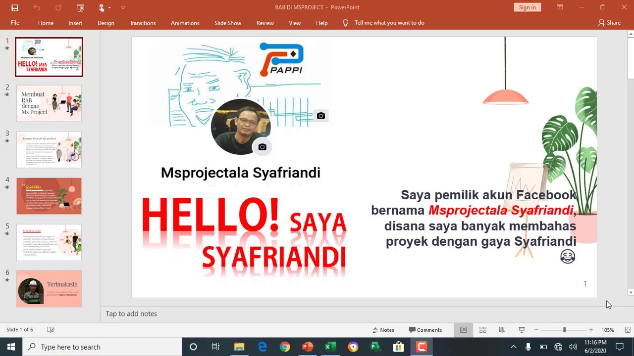 Ms Project Rab No#5. RAB di-microsoft project ala Syafriandi - YouTube