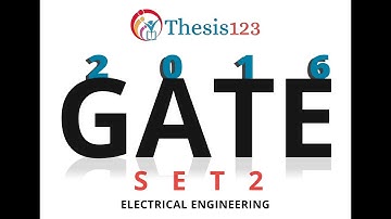 GATE PAPER 2016 EE (SET 2) - Q14