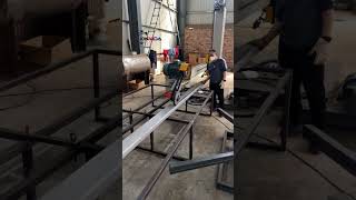 Xinyida Industrial Vessel Body and Seal Dish Buffing and Polishing Machine for Mirror Finish