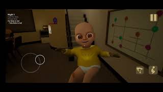 first Horror game play video THE BABY IN YELLOW by @gamingguag3689