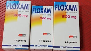 مضاد حيوي لعلاج الالتهابات الجلدية و التعفنات استعملو FLOXAM 500MG