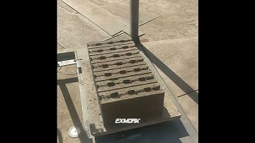 Cómo la block making machine Exmork mejora la logística