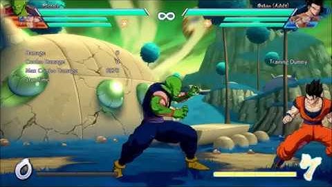 DBFZ piccolo patch 2 nutsack loop nerf, the orbs are abort combos