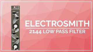 Achieving Liquid Filtration With The Electro-Smith 2144 Lpf