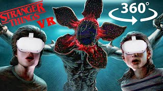 360° Stranger Things Experience In Vr | Can You Escape The Demogorgon?!