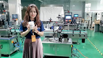 Automatic Round Bottle/ Flat Bottle/ Square Bottle Sticker Labeling Machine