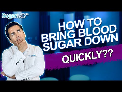 Video: How To Lower Blood Sugar