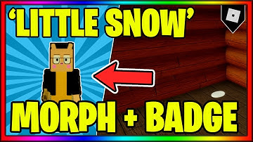 How to get the "LITTLE SNOW" BADGE + TJC PONY SKIN in PIGGY RP [W.I.P] || Roblox
