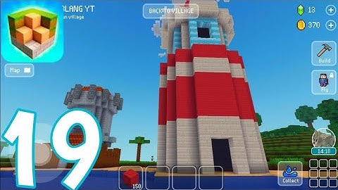 Block Craft 3D: Building Game - Gameplay Walkthrough Part 19 - Lighthouse (iOS, Android)