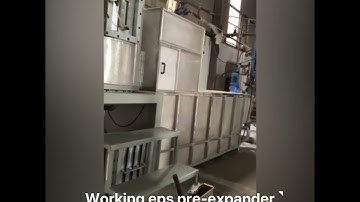 working eps pre expander machine