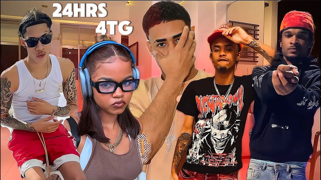 ReyDelacity 24 Horas En Una Masion Con Los 4TG Keyviem  Little Homie  Lismar Y CarlosTrvp