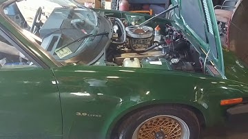 Triumph TR7V8 3.9lt Dyno Run. Monster Engine!!!