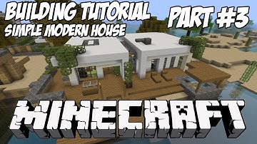 Minecraft Tutorial HD: Simple Modern House 1 - Part 3 (Interior)