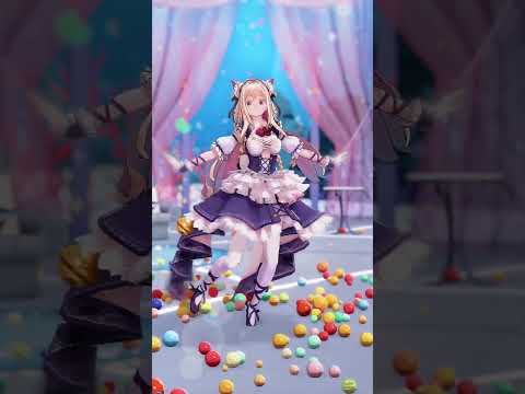 ハイクオリティ3Dモデルで踊ってみた！　架空と本当 #不知火フレア　＃hololive　＃ホロライブ  #vtuber #踊ってみた #shorts