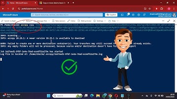 How to Copy Data in Azure Blob Storage Using AzCopy | Step-by-Step Guide