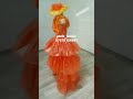 Күз ханшайымы Королева осени  Dress out of plastic