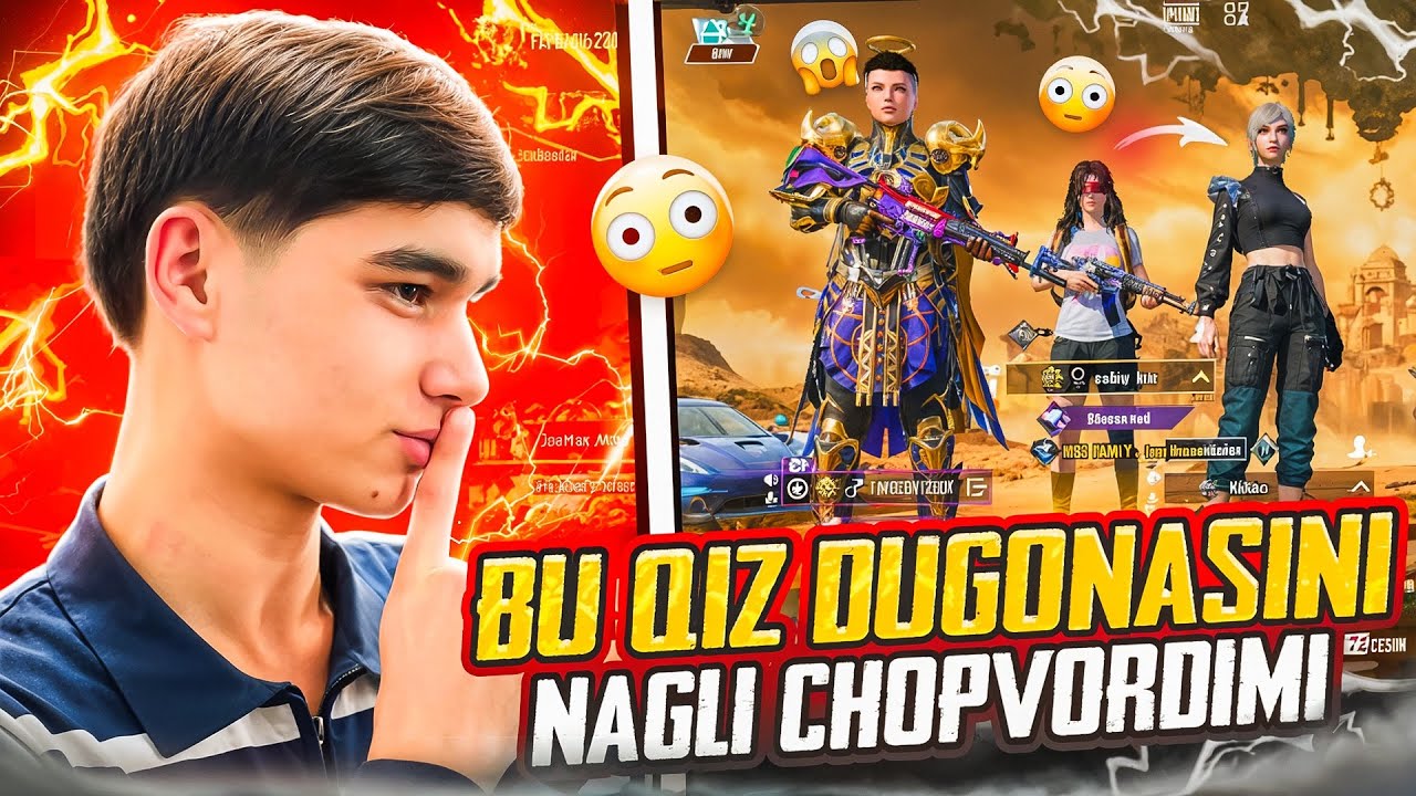 QIZLARGA PRANK JINNISI🥵NAGLI DUGONASINI CHOPVORDI😱