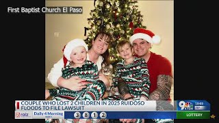 Couple who lost children in Ruidoso floods to file lawsuit
