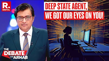 Arnab On The Debate Slams American Deep State