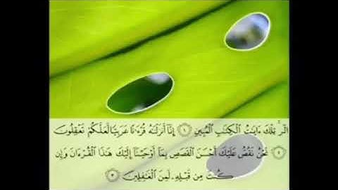 تلاوة من تراويح ١٤٣٩ ه، بصوت القارئين - علي بن جريد العنزي، وعطا الله بن نزال العنزي _ سورة يوسف.