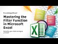 7  Excel Under 5 Minutes (Filter Function)