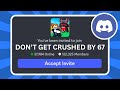 How to Join Dont Get Crushed By 67 Discord Server