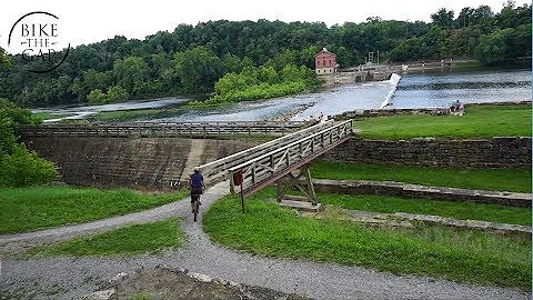 Biking the C&O Canal Towpath: Day 2 (Four Locks, Big Slackwater, Williamsport, Shepherdstown)
