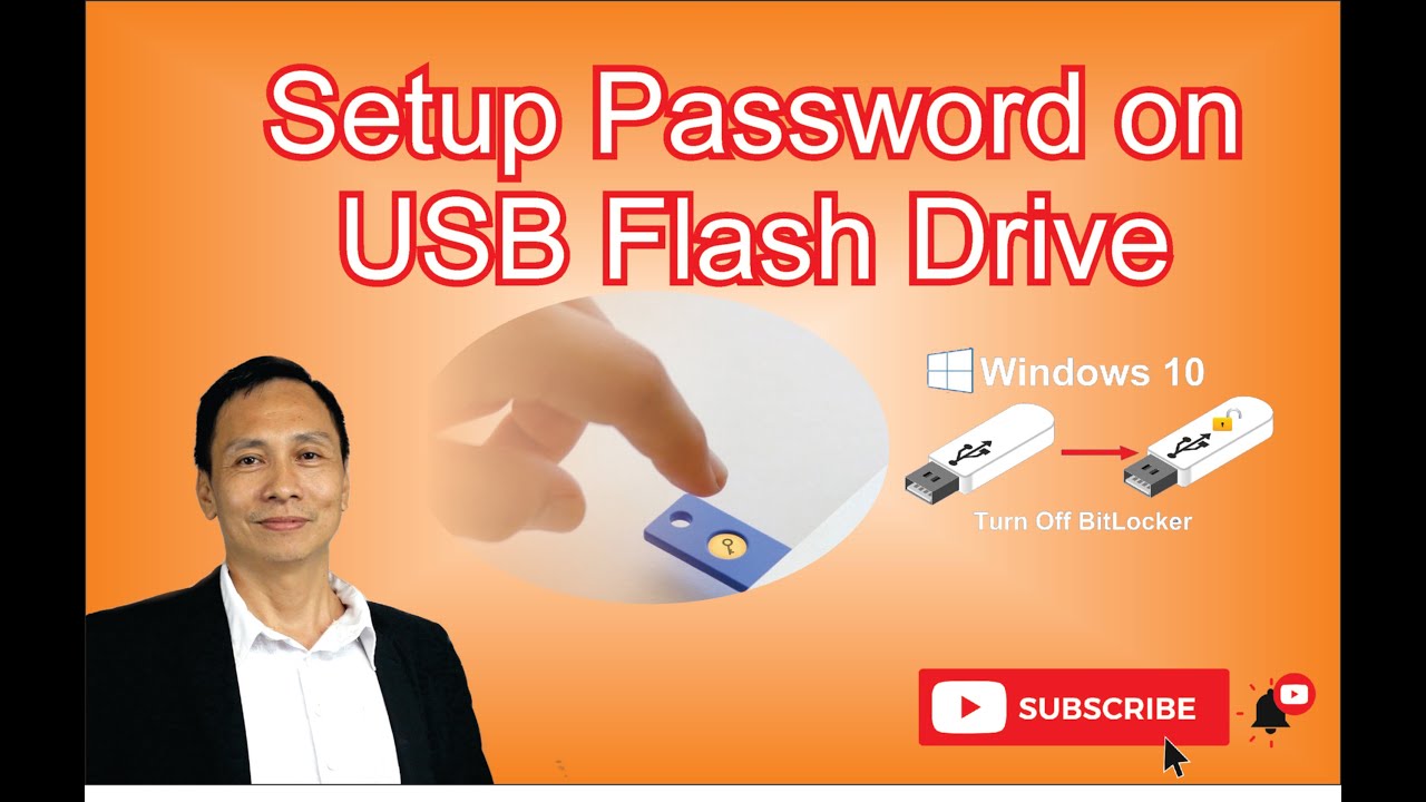 Setup Password on USB Flash Drive YouTube