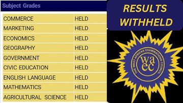 How to get WITHHELD RESULTS released faster, if WAEC didn