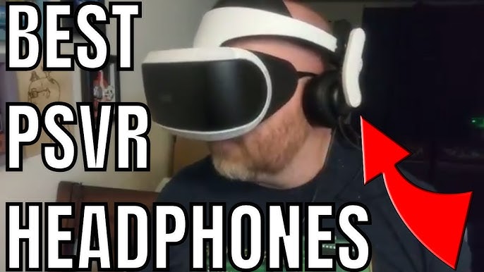 Bionik Mantis Attachable VR Headphones: Compatible with Playstation VR2,  Adjustable Design, Connects Directly to PSVR, Hi-Fi Sound, Sleek
