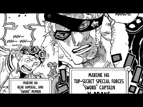 One Piece Chapter 956 ワンピース Manga Review Discussion Secret Sword Of The Marine Youtube