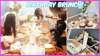 MY BIRTHDAY PARTY BRUNCH   SLEEPOVER PART 2  | YOSHIDOLL