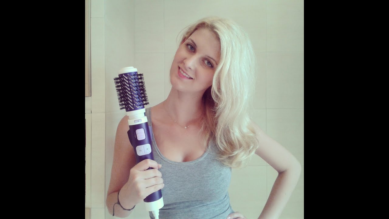 ROWENTA suszarko lokówka | jak modeluję nią włosy | mini recenzja CF9320 | jak używać?