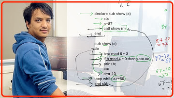 Class 10 find output with dry run QBASIC || PART B