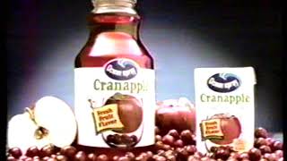 1986 Ocean Spray Cranapple "What do you know?" TV Commercial