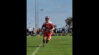 Griffin Hughes-fall lacrosse highlights 2022