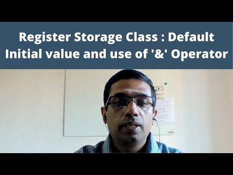 Register storage class