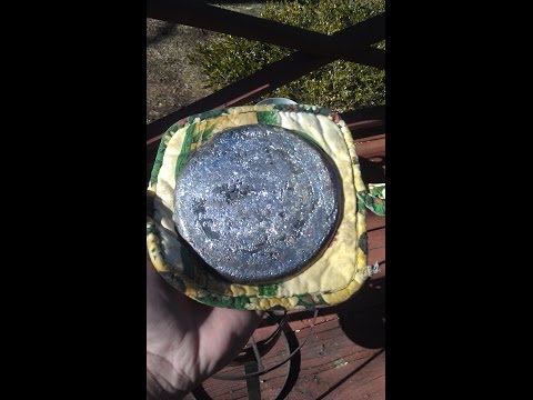 How To Melt Down Lead Easy!!!