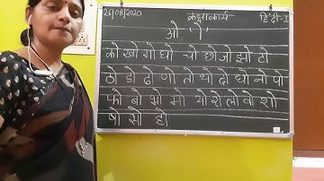 Class I Hindi 26 08 2020 by Ms Poonam Singh