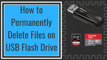 How to Permanently Delete Files on USB Flash Drive