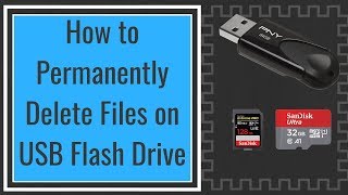 How to Permanently Delete Files on USB Flash Drive screenshot 1