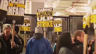 Potential shipping delays for holiday shoppers as Amazon workers plan nationwide strike