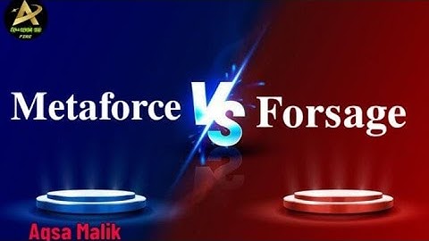 forsage vs Meta fOrce || complete details #metaforce #metaforceplan #metaverse #nft #boost