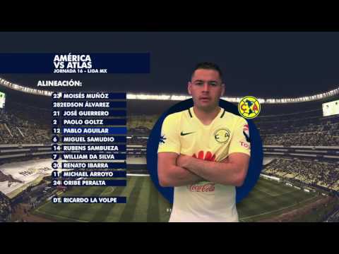 Alineación América vs