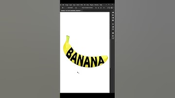 Banana Text Effect in Photoshop