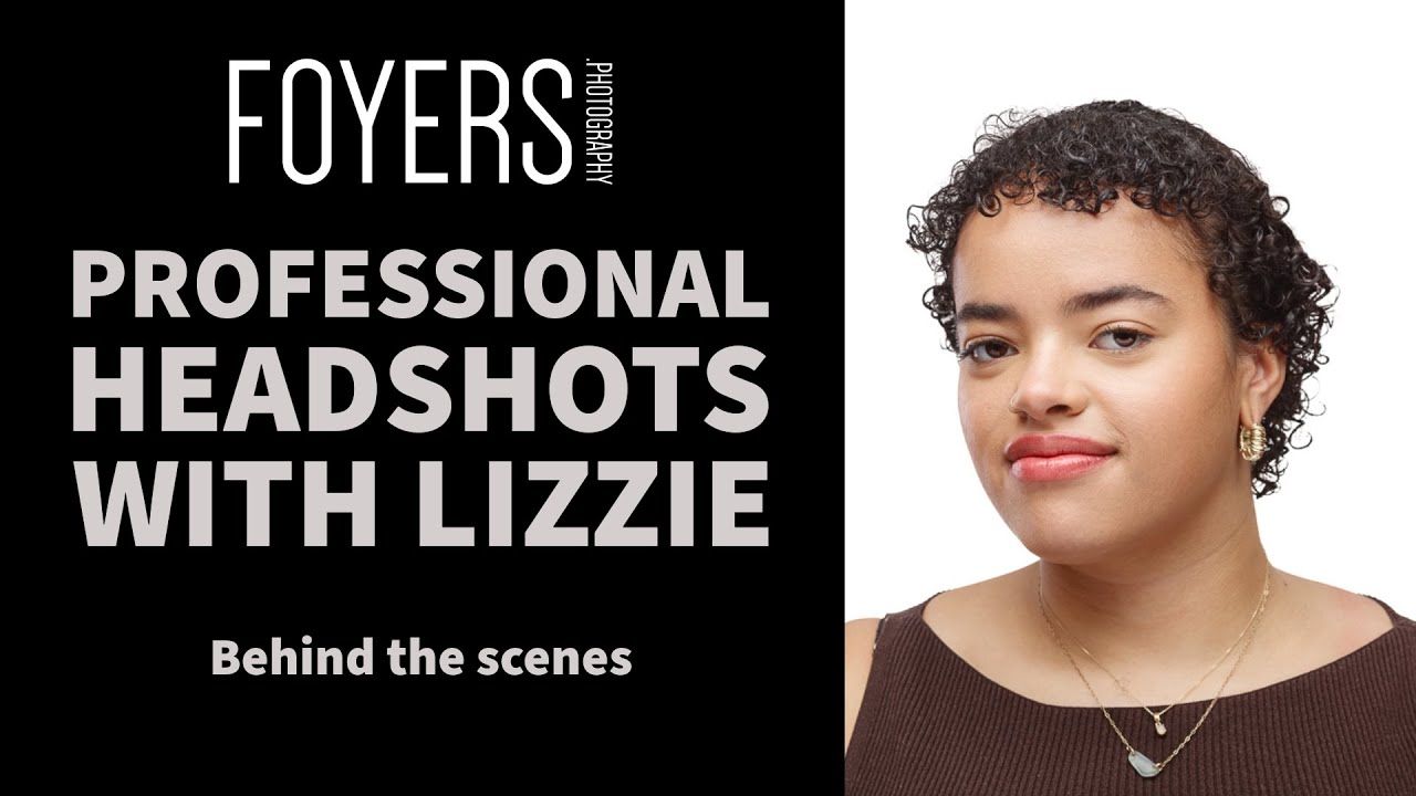 Behind the Scenes – Professional Headshots with Lizzie - YouTube