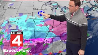 Metro Detroit Weather Forecast Jan. 24, 2026 -- 8 A.m. Update