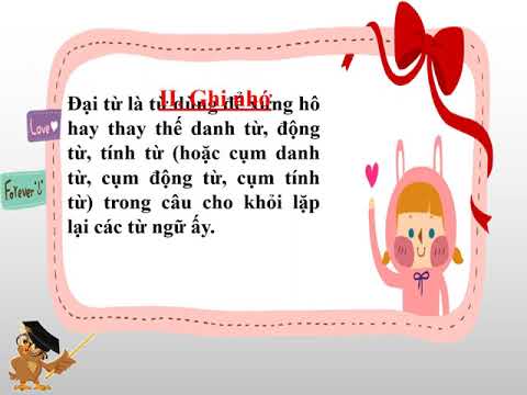 Video Tuần 9-LTVC lớp 5-Đại từ - YouTube