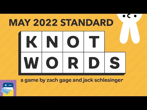 Knotwords: May 2022 All Standard Levels Walkthrough (by Zach Gage) - YouTube