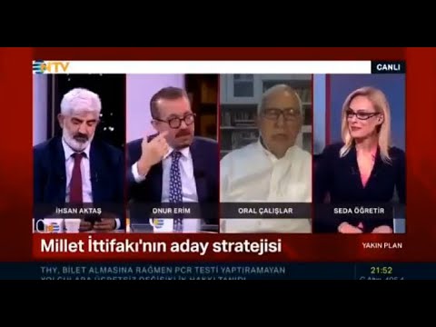 Oral Çalışlar canlı yayında uyuyakaldı!